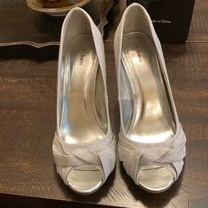 Style & Co. Silver Elegant High Heels